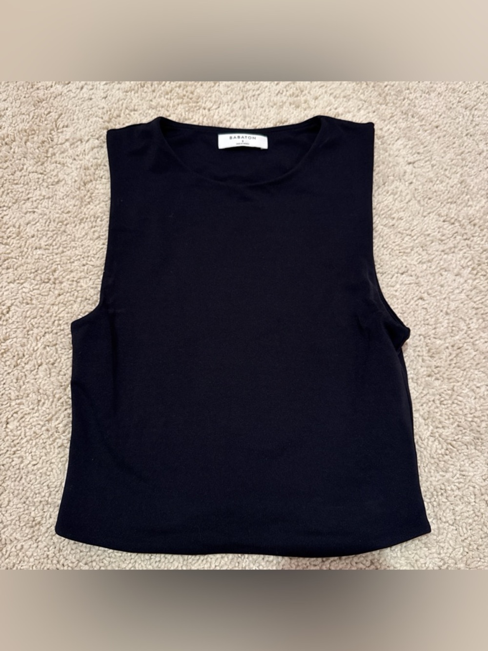 Aritzia Babaton black tank. Size S.